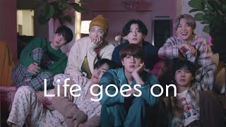 Life goes on  BTS lyrics video [upl. by Sixele789]