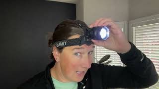 Testing the Worlds Brightest Headlamp [upl. by Beutler254]