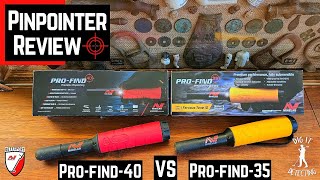 What Pinpointer Is Right For You Everything You Need To Know ProFind40 VS ProFind35 Test amp Review [upl. by Meirrak]