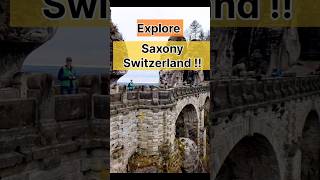 saxony switzerland exploreeurope germany mountainscenery shortsvideo viralvideos ytshorts [upl. by Hochman290]