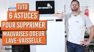 6 astuces pour supprimer les mauvaises odeurs de votre lave vaisselle [upl. by Phillida]