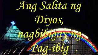 ANG SALITA NG DIYOS EL SHADDAI GOSPEL CHOIR LYRICS [upl. by Narrad]