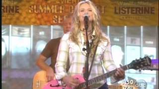 Miranda Lambert  Kerosene Good Morning America GMA July 24 2006 [upl. by Leasi141]