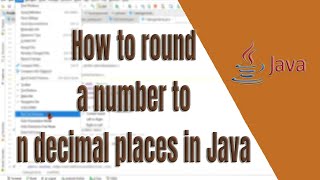 How to Round a Number to n Decimal Places in Java [upl. by Mccoy]