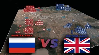 150000 RUSSIAN ARMY vs 150000 BRITISH ARMY  WARNO [upl. by Syned251]