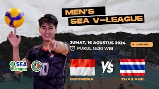 Livescore Bola voli Indonesia vs Thailand SeaVleague Men Putaran 1 Fahri Septian [upl. by Eloise]