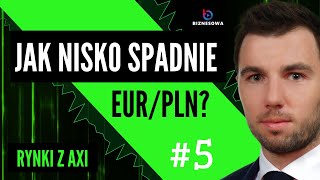 Kurs euro najniżej od 4 lat  Rynki z Axi 5 [upl. by Micro]