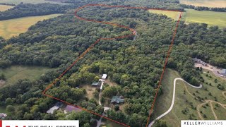 Dream Illinois Hunting property and Log Cabin FOR SALE [upl. by Anneehs]