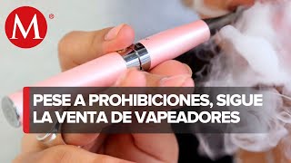 Bajan ventas de vapeadores en México [upl. by Eimerej898]