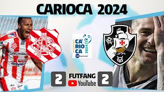 BANGU 2 X 2 VASCO AO VIVO CAMPEONATO CARIOCA 2024  POS JOGO [upl. by Leiba662]