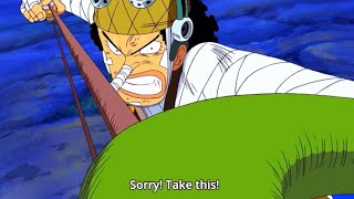 Usopp vs luffy sub English subtitles ￼ [upl. by Patman]