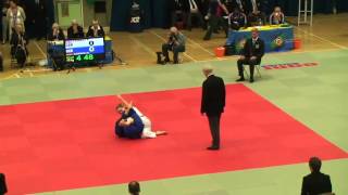 Sally Conway takes on Melanie Gerber in the 70kg final of the 2012 London British Open Final [upl. by Egerton]