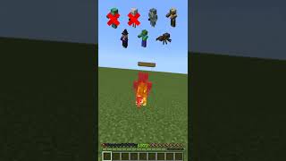 Sun light vs mobs survival minecraft short meme [upl. by Gilder667]