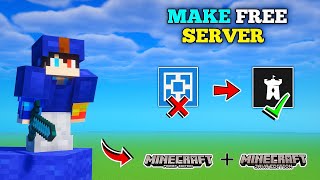 How to Create a Free Minecraft Server  Java amp Pocket Edition  Aternos Skip the Queue 🤯 [upl. by Libbna]