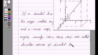 ExampleFind Direction Cosines [upl. by Ledeen422]