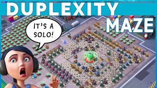 MAZE on DUPLEXITY a SOLO 😳 no ZOOKAS used great attack  BOOM BEACH operation gameplaystrategy [upl. by Hay]