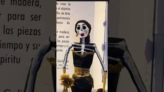 Catrina Papel Maché  Exposición Xalapa trending trend reels shorts shortvideo xalapa arte [upl. by Ahseenyt]