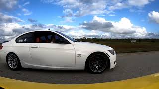 C7 Z06 Boltons vs BMW 335is Single Turbo E85 [upl. by Kurtz97]