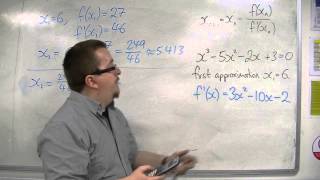 AQA Further Pure 1 FP1 904b Using the NewtonRaphson Iterative Formula [upl. by Corenda]