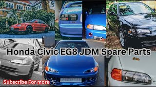 Honda Civic EG8 JDM Spare Parts 🔥 [upl. by Attelrak802]