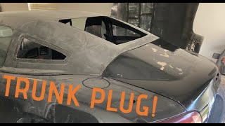 DIY Miata Fastback Hardtop FormingFinishing the Trunk Plug [upl. by Thalia]