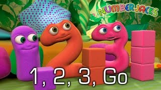 NUMBERJACKS  1 2 3 Go  S1E38  Full Episode [upl. by Euqilegna100]