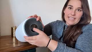 The perfect small HEPA filter air purifier Levoit mini review and demo [upl. by Buffo169]