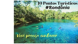 10 Pontos Turísticos em Rondônia [upl. by Airamesor]