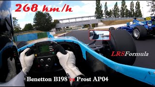 Benetton B198 F1 4 laps  Circuit MagnyCours GP 28072020 with LRS Formula Driving Experience [upl. by Sim]