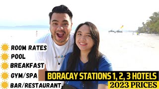 ENG SUB WHERE TO STAY IN BORACAY 2023  Stations 1 2 3 [upl. by Dnalyaw927]