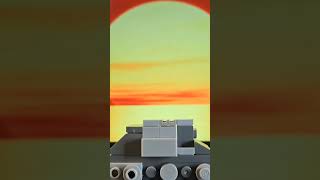 Lego Mini Tank Build legoanimation legostopmotion lego [upl. by Netsyrk]