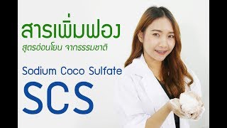 CHEMIPAN สารเพิ่มฟอง สูตรอ่อนโยน Sodium Coco Sulfate SCS [upl. by Arluene]