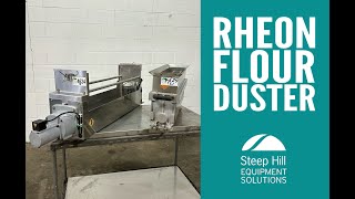 Rheon Flour Duster 4624 [upl. by Reisch]