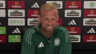 Kasper Schmeichel met the Celtic fan media at Celtic Park heres exactly what happened [upl. by Malaspina]