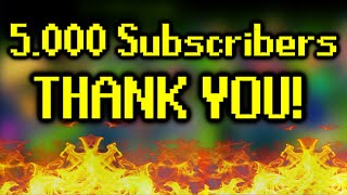 5000 Subscribers Thank You [upl. by Darby251]