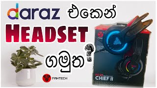 Fantech Budget Gaming Headset Review Daraz HG 20 SinhalaANY REVIEWLK [upl. by Nakre]