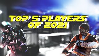 Critical Ops TOP 5 players of 2021 [upl. by Cirred]