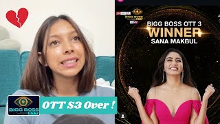 Was too hard to watch  Bigg Boss OTT S3 Finale [upl. by Leinadnhoj496]