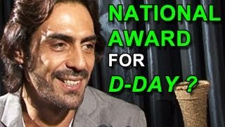 Exclusive DDay actor Arjun Rampal wishes for a national award [upl. by Myranda]