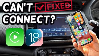 How To Fix CarPlay Not Working After iOS 18 Update [upl. by Hamfurd267]