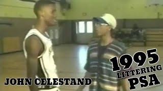 1995 PISCATAWAY HS Littering PSA Commercial starring JOHN CELESTAND BIG STARS LOST TAPES [upl. by Kohn]