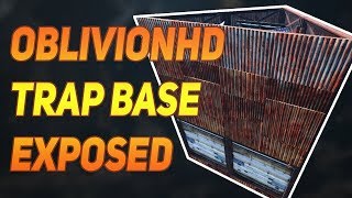 Rust OblivionHD Trap Base Tutorial  How to Build [upl. by Ralyat607]