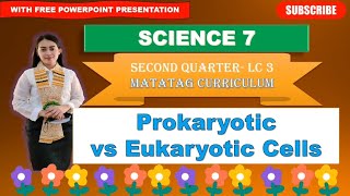 SCIENCE 7 Quarter 2 LC 3 PROKARYOTIC VS EUKARYOTIC CELLS  MATATAG CURRICULUM [upl. by Aleacem]