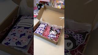 Let’s pack order 1 💜 skit packing packingorders packaging squish kuromi [upl. by Saundra]