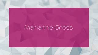 Marianne Gross  appearance [upl. by Newmann]