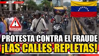 🔴URGENTE PROTESTAS EN VENEZUELA POR EL FRAUDE DE MADURO CRECE LA TENSIÓN EN LAS CALLES BREAK POINT [upl. by Bahr605]