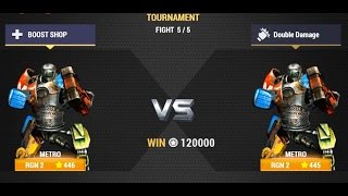 Real Steel Champions  FINAL TOURNAMENT  Metro VS Metro NEW ROBOTS GAME Живая Сталь [upl. by Oca]