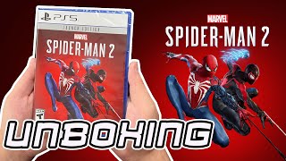 SpiderMan 2 Launch Edition PS5 Unboxing [upl. by Tillman]