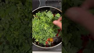 Cherry tomato kale pasta kael yummy [upl. by Latt]