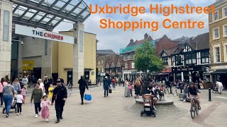 Uxbridge High street View Pavilion Mall and The Chimes [upl. by Bouton]